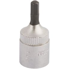 Elora 1/4" Drive Hexagon Socket Bit Metric