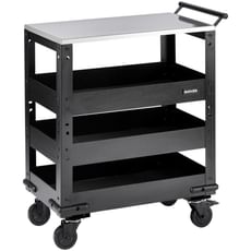 Bunker 3 Tier Stainless Steel Worktop Trolley