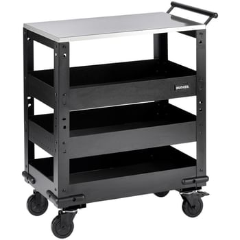 Bunker 3 Tier Stainless Steel Worktop Trolley