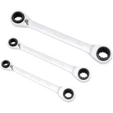 Draper 3 Piece Reversible Ratchet Ring Spanner Set