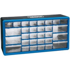 Draper 30 Drawer Wall Mountable Organiser Cabinet