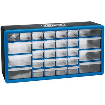 Draper 30 Drawer Wall Mountable Organiser Cabinet