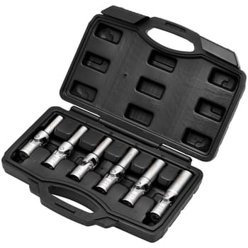 Draper 6 Piece 3/8" Drive Glow Plug Socket Set