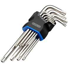 Draper 9 Piece Long Arm Security Torx Key Set