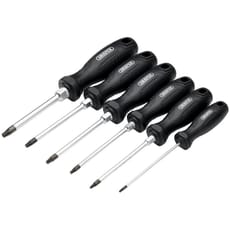 Draper 6 Piece Hard Grip Security Torx Screwdriver Set