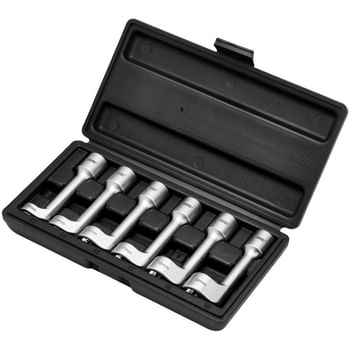 Draper 6 Piece 1/2" Drive Diesel Injector Line Socket Set