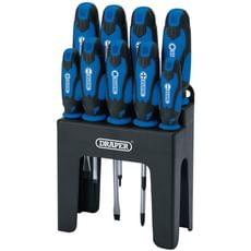Draper 9 Piece Soft Grip Screwdriver Set
