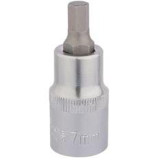 Draper Expert 1/2" Drive Hexagon Socket Bit Metric