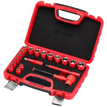 Draper XP1000 19 Piece 3/8" Drive VDE Insulated Socket Set