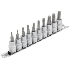Draper 10 Piece 3/8" Drive Torx Socket Bit Set