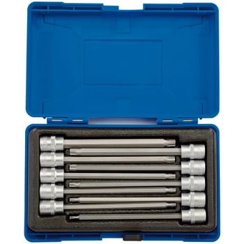 Draper 10 Piece 3/8" Drive Extra Long Torx Socket Bit Set