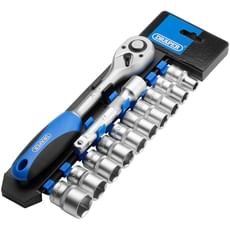 Draper 12 Piece 1/2" Drive Socket Set Metric