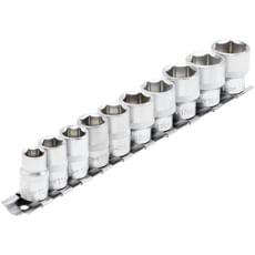 Draper 10 Piece 3/8" Drive Hex Socket Set Metric