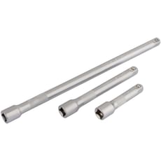Draper 3 Piece 3/8" Square Drive Extension Bar Set