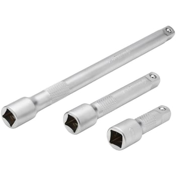 Draper 3 Piece 1/2" Square Drive Extension Bar Set