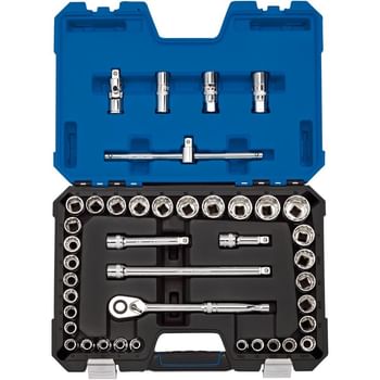 Draper Expert 41 Piece 1/2" Drive Hex Socket Set Metric and Imperial