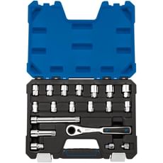 Draper 19 Piece 20mm Drive Go Through Socket Set