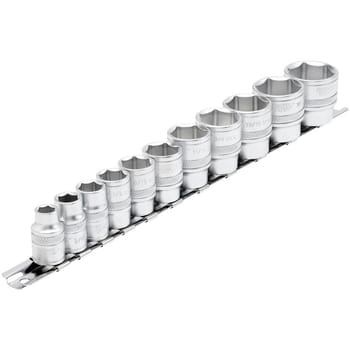 Draper 11 Piece 3/8" Drive Hex Socket Set Imperial