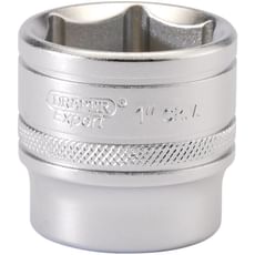 Draper 3/8" Drive Satin Finish Hexagon Socket Imperial