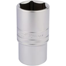 Draper 1/2" Drive Satin Finish Deep Hexagon Socket Metric