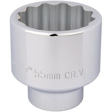 Draper 3/4" Drive Polished Finish Bi Hexagon Socket Metric