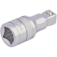 Draper 3/8" Drive Satin Chrome Wobble Socket Extension Bar