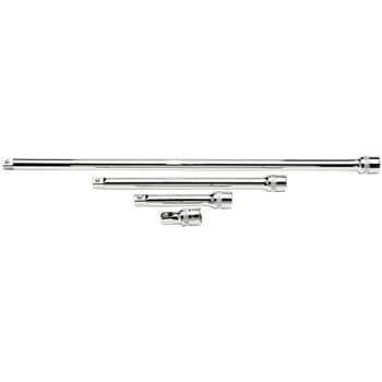 Draper 4 Piece 1/2" Square Drive Extension Bar Set