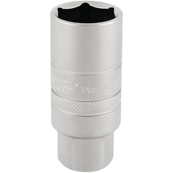 Draper 3/8" Drive Satin Chrome Hexagon Spark Plug Socket