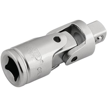 Draper 1/4" Drive Satin Chrome Universal Joint