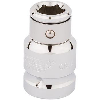 Draper 1/2" Drive 10mm Hexagon Screwdriver Bit Holding Socket