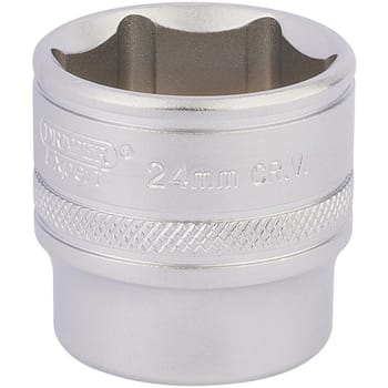 Draper 3/8" Drive Satin Finish Hexagon Socket Metric