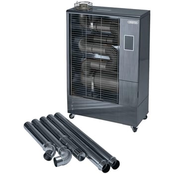 Draper Far Infrared Diesel Heater and Flue Kit 11.6kW