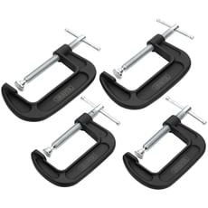 Draper 4 Piece Heavy Duty G-Clamp Set