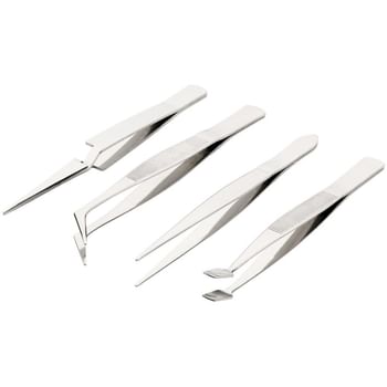 Draper 4 Piece Precision Tweezer Set