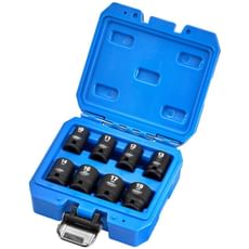 Draper Hi Torq 8 Piece 3/8" Drive Hexagon Impact Socket Set