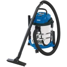 Draper Wet and Dry Vacuum Cleaner With Stainless Steel Tank 20L
