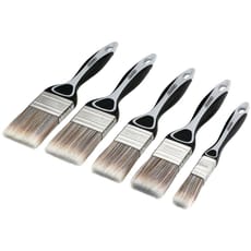 Draper 5 Piece Soft Grip Flat Paint Brush Set