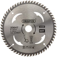 Draper TCT Wood Cutting Circular Saw Blade Draper TCT Wood Cutting Circular Saw Blade