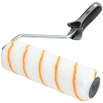 Draper Medium Pile Polyester Paint Roller with Soft Grip Handle