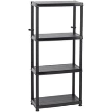 Draper 4 Shelf Plastic Shelving Unit