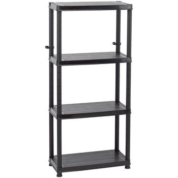 Draper 4 Shelf Plastic Shelving Unit
