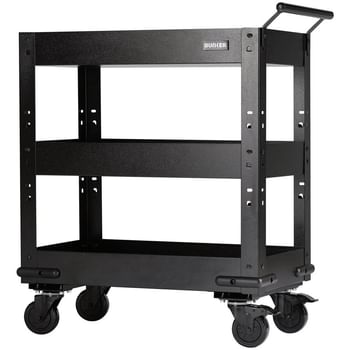 Bunker Modular 3 Tier Pull Handle Tool Trolley