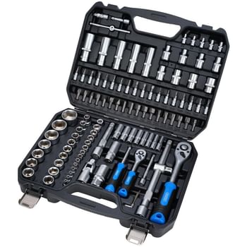 Draper HI TORQ 110 Piece Combination Drive Socket and Bit Set
