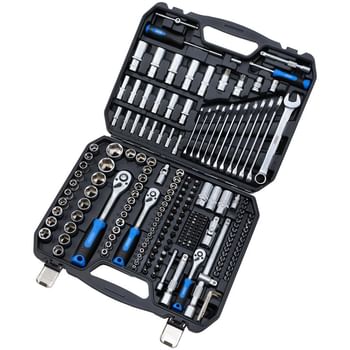 Draper HI TORQ 219 Piece Combination Drive Socket and Bit Set
