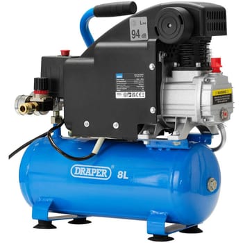 Draper DA8/118 Oil Free Air Compressor 8 Litre