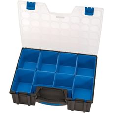 Draper 8 Compartment Plastic Organiser