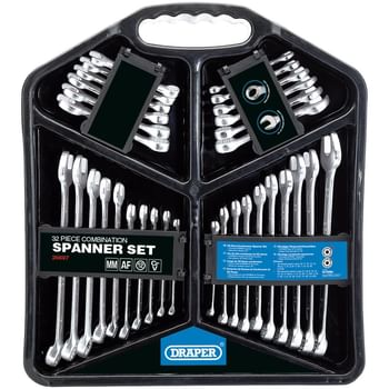 Draper 32 Piece Hi Torq Combination Spanner Set