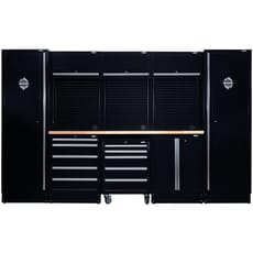 Bunker 16 Piece Modular Wooden Worktop Storage Combo