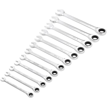 Draper Hi-Torq 12 Piece Ratchet Combination Spanner Set