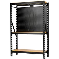 Bunker 17 Piece Modular 3 Tier Hardwood Shelf Racking Unit